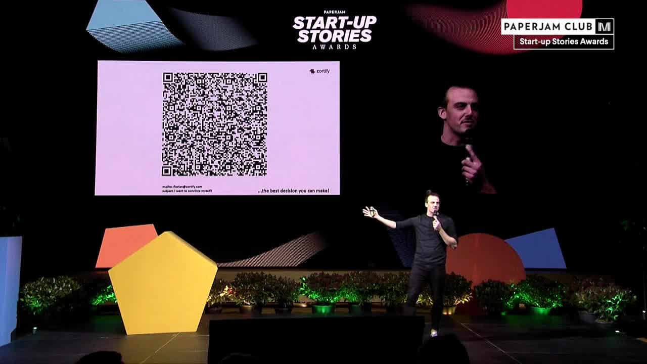 Start-up Stories Awards 2019 - Zortify - Florian Feltes