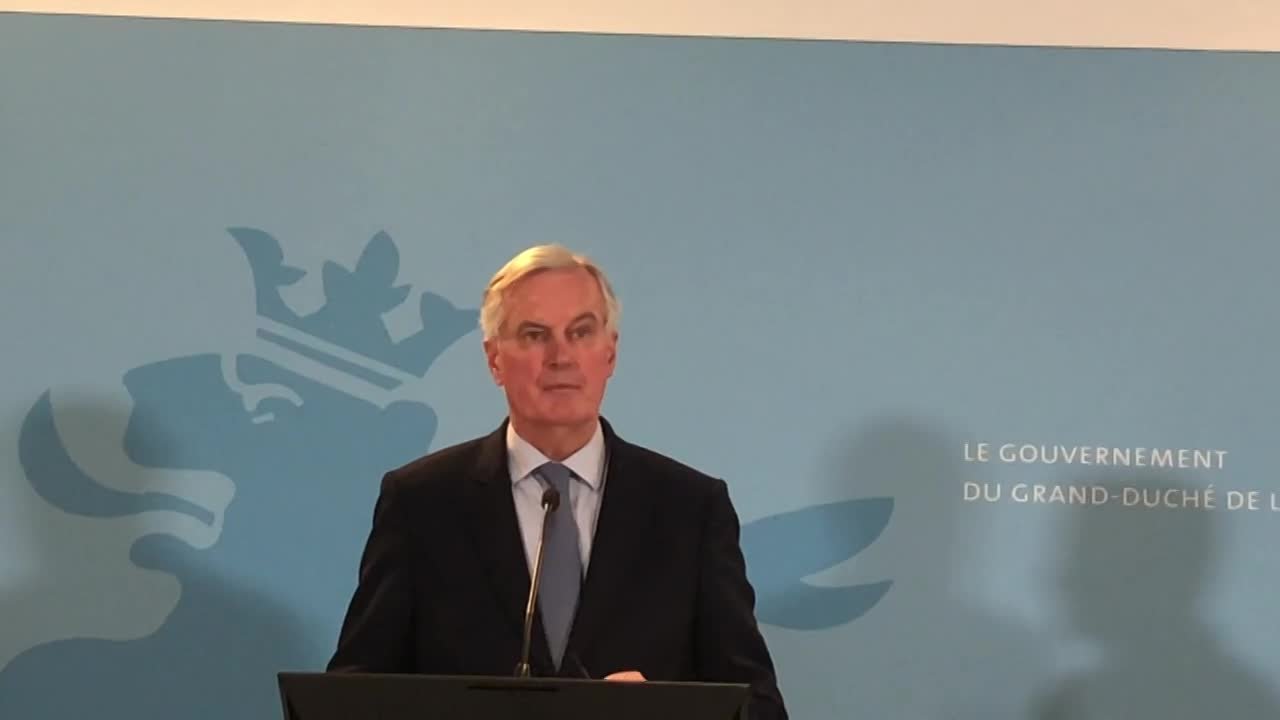Michel Barnier estime que la clarté doit venir du Royaume-Uni