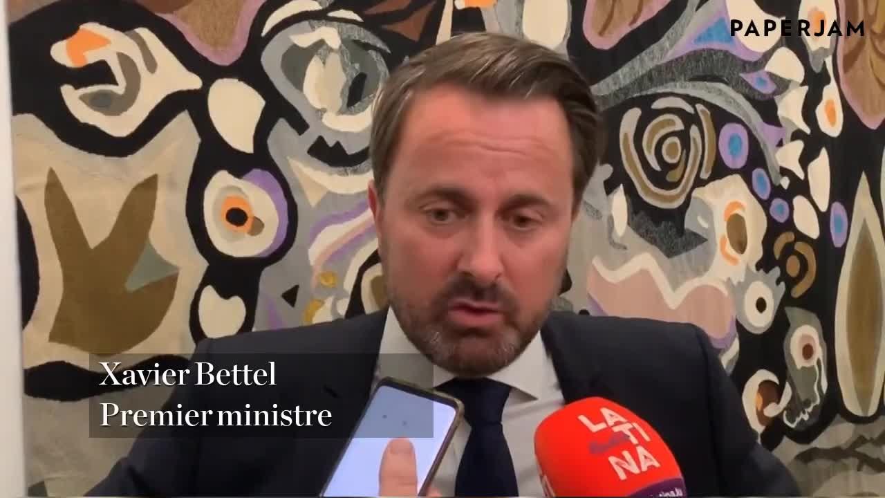 Xavier Bettel - Tanson remplace Braz