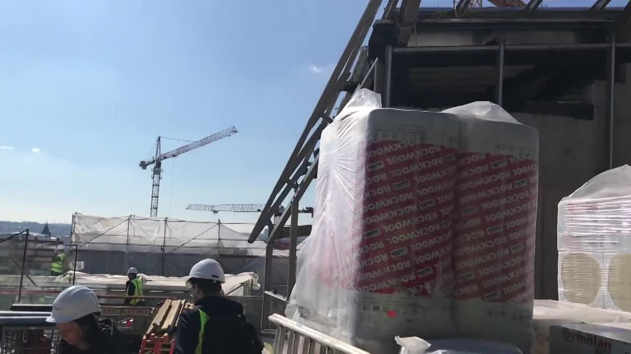 Visite du chantier Royal-Hamilius (sans marqueur Kinemaster)