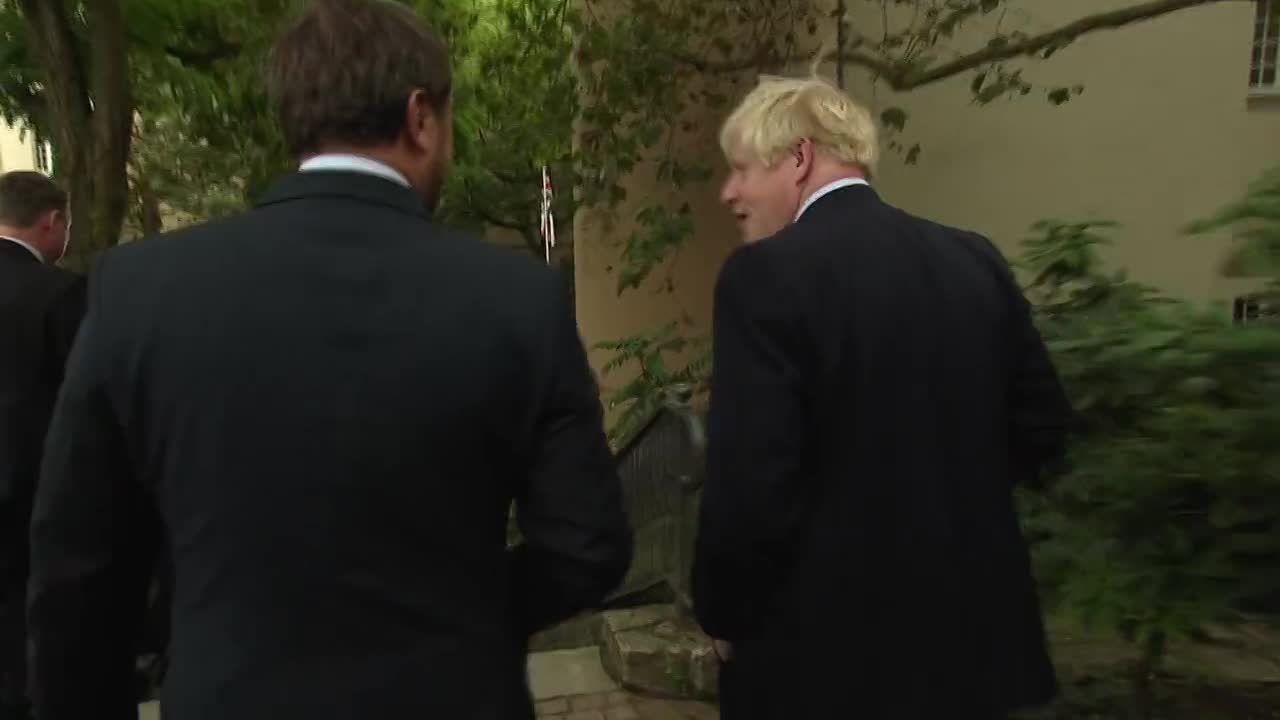 Visite Boris Johnson/Xavier Bettel à Luxembourg